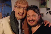 Richard Herring's Edinburgh Fringe Podcast 2013. Image shows from L to R: Alex Lowe, Richard Herring