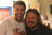 Richard Herring's Edinburgh Fringe Podcast 2013. Image shows from L to R: Jason Manford, Richard Herring