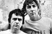 Image shows from L to R: Dudley Moore, Peter Cook