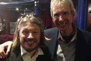 Richard Herring's Meaning Of Life. Image shows from L to R: Richard Herring, Lance Workman