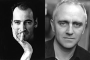 Image shows from L to R: Alistair McGowan, Dave Lamb