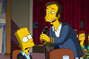 The Simpsons' character Rowan Priddis - voiced by Steve Coogan