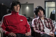 Stone Roses - Video. Image shows from L to R: Nico Tatarowicz, Dan Skinner