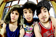 The Midnight Beast. Image shows from L to R: Ashley Horne, Stefan Abingdon, Andrew Wakely. Copyright: Alan Peebles / BBC