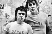 The Real Derek And Clive. Image shows from L to R: Dudley Moore, Peter Cook. Copyright: Chrysalis