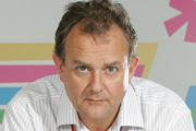 Twenty Twelve. Ian Fletcher (Hugh Bonneville). Copyright: BBC