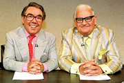 Image shows from L to R: Ronnie Corbett, Ronnie Barker