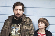 Uncle. Image shows from L to R: Andy (Nick Helm), Errol (Elliot Speller-Gillott). Copyright: Baby Cow Productions