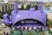 Underbelly venue in Bristo Square, Edinburgh - 2011