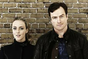 Vexed. Image shows from L to R: D.I. Georgina Dixon (Miranda Raison), D.I. Jack Armstrong (Toby Stephens). Copyright: Greenlit Rights