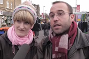 English Market. Image shows from L to R: Sarah Campbell, William Hartley