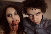 Image shows from L to R: Kathryn Prescott, Stefan Abingdon