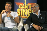 Image shows from L to R: Simon Cowell, Harry Hill