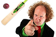Yes, It's The Ashes. Andy Zaltzman. Copyright: Avalon Television