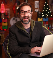 Adam Buxton's Shed Of Christmas. Adam Buxton. Copyright: Burning Bright Productions Adam Buxton's Shed Of Christmas. Adam Buxton. Copyright: Burning Bright Productions