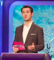 The Big Fat Quiz Of The Year. Jimmy Carr. Copyright: Hot Sauce / Channel 4 Television Corporation