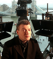 Newswipe With Charlie Brooker. Charlie Brooker. Copyright: Zeppotron