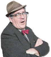 Count Arthur Strong's Radio Show!. Count Arthur Strong (Steve Delaney). Copyright: Komedia Entertainment / Smooth Operations