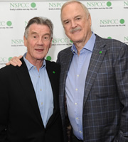 Image shows from L to R: Michael Palin, John Cleese