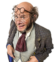 Professor Branestawm. Professor Branestawm (Harry Hill). Copyright: BBC Professor Branestawm. Professor Branestawm (Harry Hill). Copyright: BBC