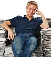 Russell Howard's Good News. Russell Howard. Copyright: Avalon Television