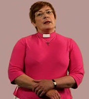 Rev. Judi Holloway. Copyright: BBC