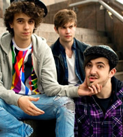 The Midnight Beast. Image shows from L to R: Stefan Abingdon, Ashley Horne, Andrew Wakely. Copyright: Tonikphoto.com