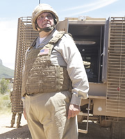 Bluestone 42. Colonel Randall Carter (Mike McShane). Copyright: BBC