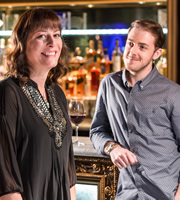 Boy Meets Girl. Image shows from L to R: Judy (Rebecca Root), Leo (Harry Hepple). Copyright: Tiger Aspect Productions