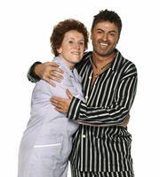 The Catherine Tate Show. Image shows from L to R: Catherine Tate, George Michael. Copyright: Tiger Aspect Productions / BBC
