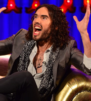 Alan Carr: Chatty Man. Russell Brand. Copyright: Open Mike Productions