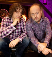 Comic's Choice. Image shows from L to R: Alan Davies, Bill Bailey. Copyright: Unique Productions