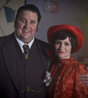 Cradle To Grave. Image shows from L to R: Fred 'Spud' Baker (Peter Kay), Bet Baker (Lucy Speed). Copyright: ITV Studios