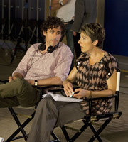 Episodes. Image shows from L to R: Sean Lincoln (Stephen Mangan), Beverly Lincoln (Tamsin Greig). Copyright: Hat Trick Productions / BBC Episodes. Image shows from L to R: Sean Lincoln (Stephen Mangan), Beverly Lincoln (Tamsin Greig). Copyright: Hat Trick Productions / BBC