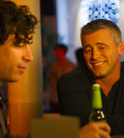 Episodes. Image shows from L to R: Sean Lincoln (Stephen Mangan), Matt LeBlanc (Matt LeBlanc). Copyright: Hat Trick Productions / BBC