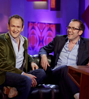 Friday Night With Jonathan Ross. Image shows from L to R: Alexander Armstrong, Ben Miller. Copyright: Hot Sauce