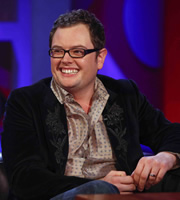 Friday Night With Jonathan Ross. Alan Carr. Copyright: Hot Sauce