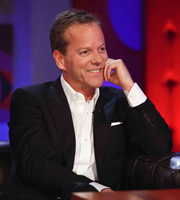 Friday Night With Jonathan Ross. Kiefer Sutherland. Copyright: Hot Sauce