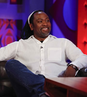 Friday Night With Jonathan Ross. Reginald D Hunter. Copyright: Hot Sauce