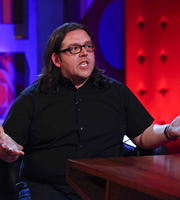 Friday Night With Jonathan Ross. Nick Frost. Copyright: Hot Sauce