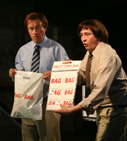 Harry & Paul. Image shows from L to R: Harry Enfield, Paul Whitehouse. Copyright: Tiger Aspect Productions