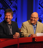 Have I Got News For You. Image shows from L to R: John Torode, Gregg Wallace. Copyright: BBC / Hat Trick Productions