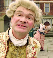 Horrible Histories. George III (Simon Farnaby). Copyright: Lion Television / Citrus Television