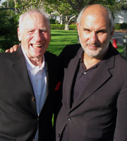 Imagine: The Art Of Stand-Up. Image shows from L to R: Mel Brooks, Alan Yentob. Copyright: BBC