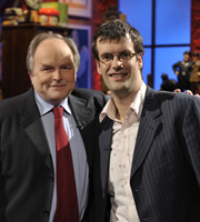 I've Never Seen Star Wars. Image shows from L to R: Clive Anderson, Marcus Brigstocke. Copyright: BBC