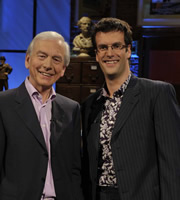 I've Never Seen Star Wars. Image shows from L to R: John Humphrys, Marcus Brigstocke. Copyright: BBC