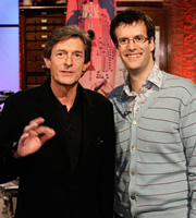 I've Never Seen Star Wars. Image shows from L to R: Nigel Havers, Marcus Brigstocke. Copyright: BBC