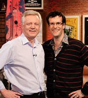 I've Never Seen Star Wars. Image shows from L to R: David Davis, Marcus Brigstocke. Copyright: BBC