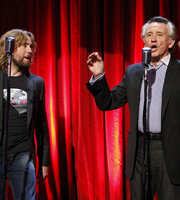 The Justin Lee Collins Show. Image shows from L to R: Justin Lee Collins, Tony Christie. Copyright: Objective Productions