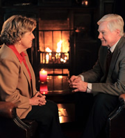 Last Tango In Halifax. Image shows from L to R: Celia (Anne Reid), Alan (Derek Jacobi). Copyright: Red Production Company